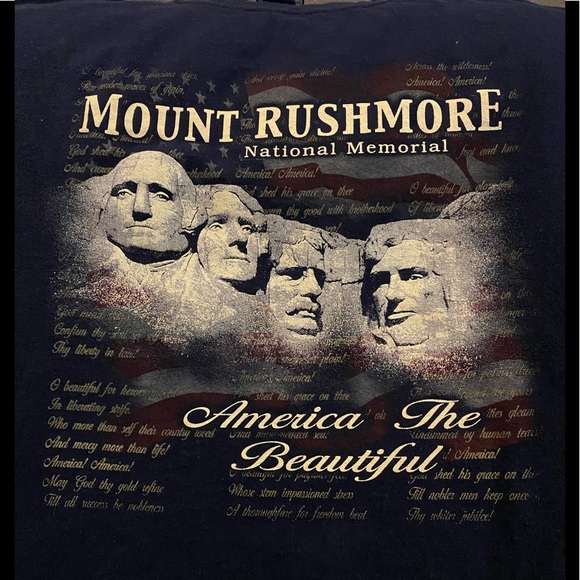 Mount Rushmore National memorial Prairie Mountain Shirt - Picture 5 of 5